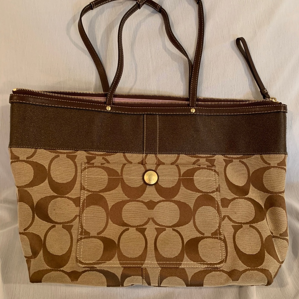Coach Signature Tote